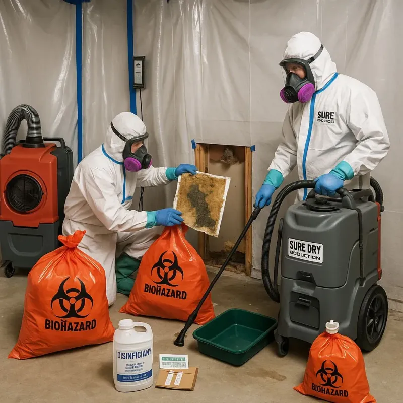 Contaminated Water Handling Protocols process in Broussard, LA