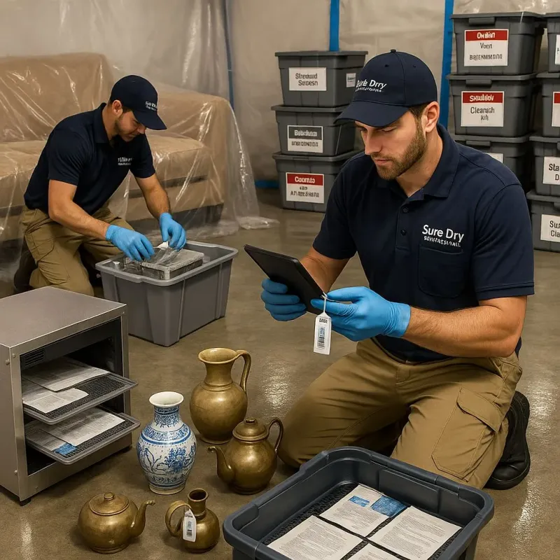 Content Protection and Restoration process in Broussard, LA