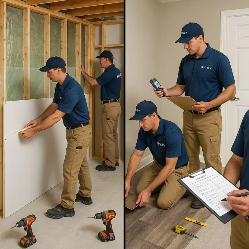 Repairs and Reconstruction process in Broussard, LA